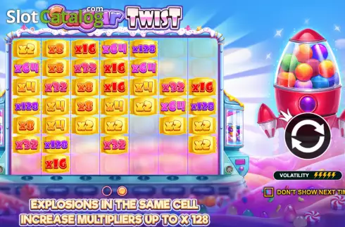 Скрин2. Sugar Twist слот