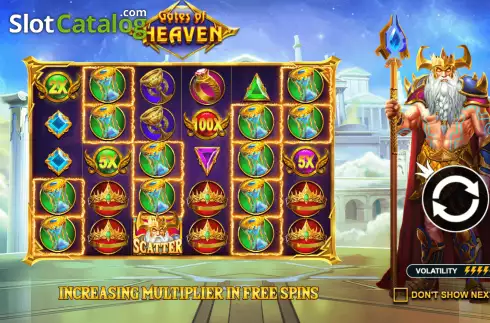 Скрин2. Gates of Heaven слот