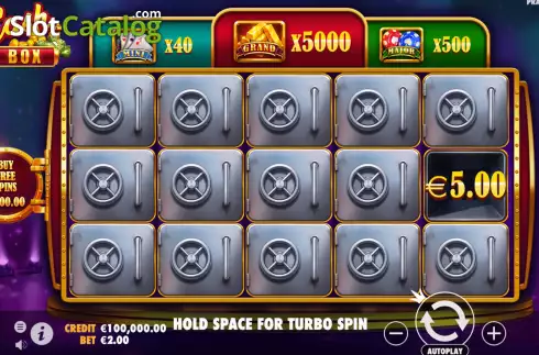 Скрин2. Cash Box слот