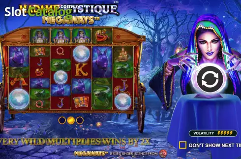Скрин2. Madame Mystique Megaways слот