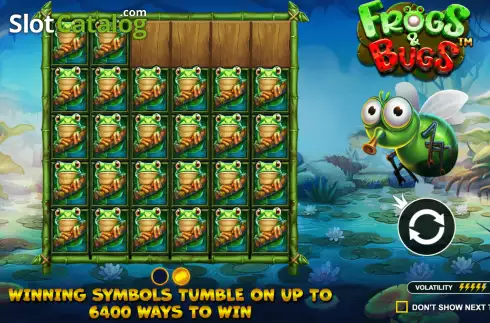 Скрин2. Frogs & Bugs слот