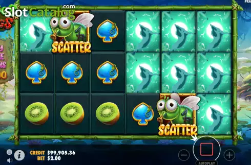 Скрин4. Frogs & Bugs слот