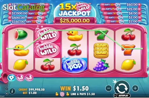 Скрин3. Bubble Wild слот
