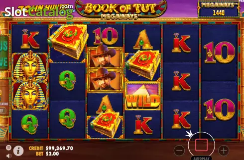 Скрин6. Book of Tut Megaways слот