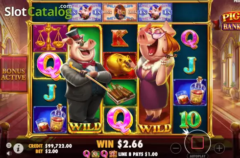 Скрин4. Piggy Bankers слот