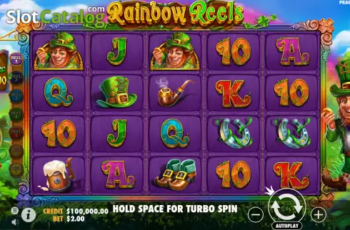 Скрин2. Rainbow Reels (Pragmatic Play) слот