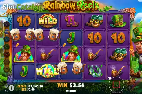 Скрин6. Rainbow Reels (Pragmatic Play) слот