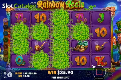 Скрин8. Rainbow Reels (Pragmatic Play) слот