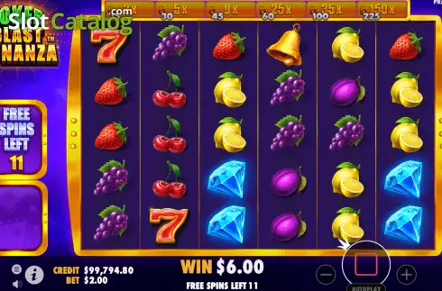 Скрин7. Joker Blast Bonanza слот