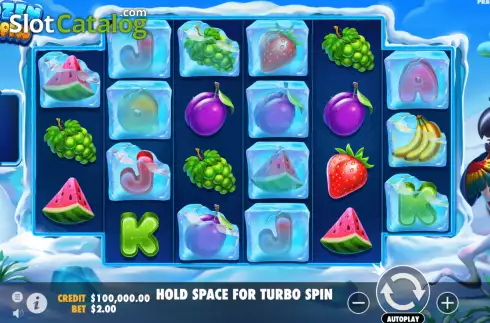 Скрин2. Frozen Tropics слот