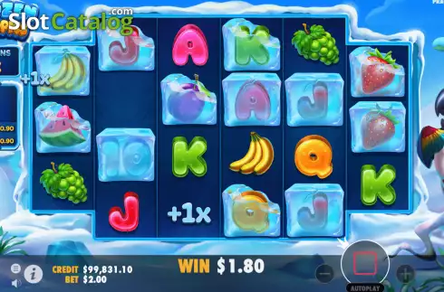 Скрин4. Frozen Tropics слот