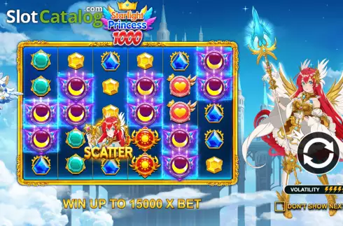 Скрин2. Starlight Princess 1000 слот