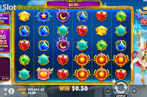 Скрин4. Starlight Princess 1000 слот