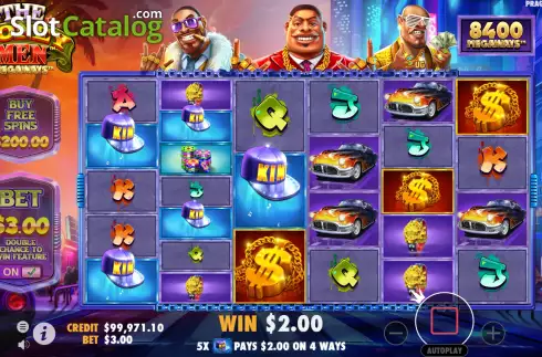 Скрин6. The Money Men Megaways слот