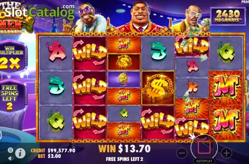 Скрин8. The Money Men Megaways слот