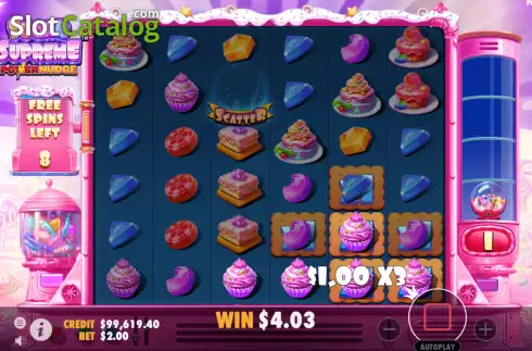 Скрин7. Sugar Supreme Powernudge слот
