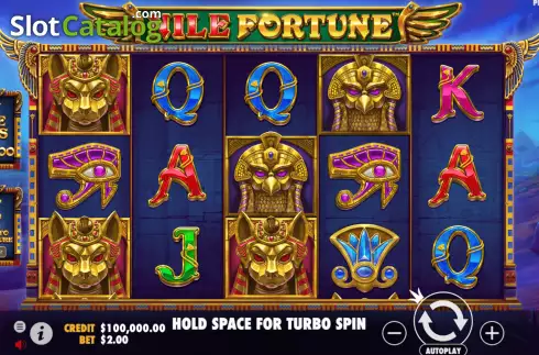 Скрин2. Nile Fortunes слот