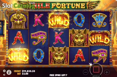 Скрин5. Nile Fortunes слот