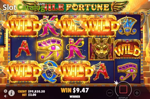 Скрин6. Nile Fortunes слот