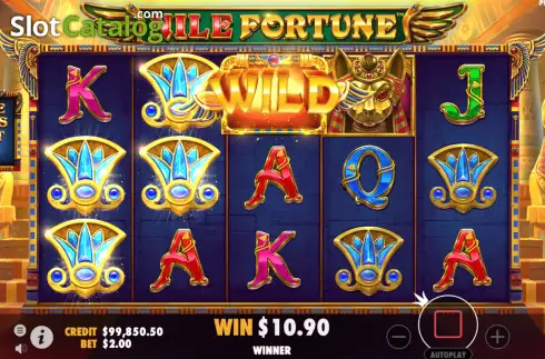 Скрин7. Nile Fortunes слот