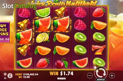 Скрин4. Juicy Fruits Multihold слот