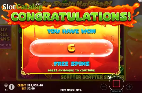 Скрин6. Juicy Fruits Multihold слот