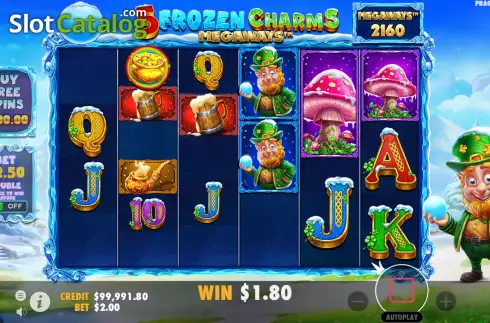 Скрин3. 5 Frozen Charms Megaways слот