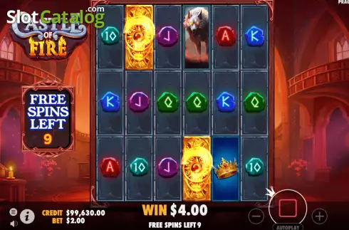 Скрин7. Castle of Fire слот