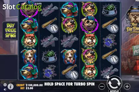 Скрин2. The Big Dawgs слот