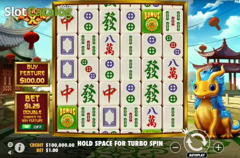 Скрин2. Mahjong X слот