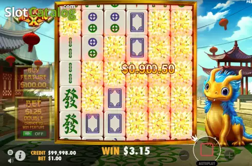 Скрин4. Mahjong X слот