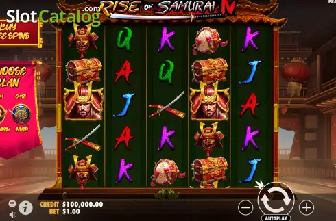 Скрин3. Rise of Samurai IV слот