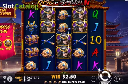 Скрин4. Rise of Samurai IV слот