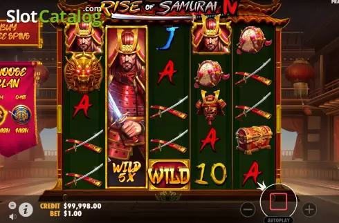 Скрин6. Rise of Samurai IV слот