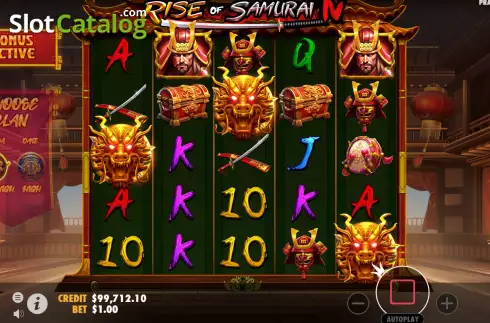 Скрин9. Rise of Samurai IV слот