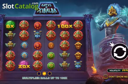 Скрин2. Gates of Xibalba слот