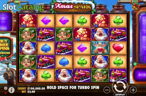 Скрин2. Xmas Spark слот