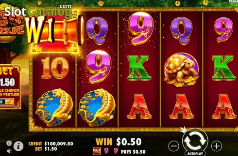 Скрин3. Trees of Treasure слот