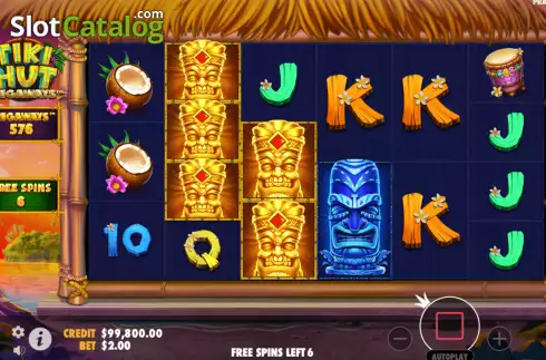 Скрин4. Tiki Hut Megaways слот