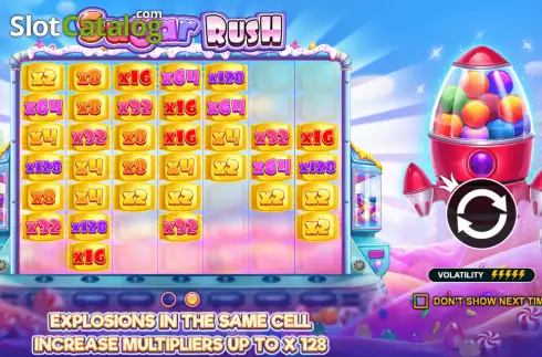 Скрин2. Sugar Rush 1000 слот
