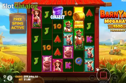 Скрин6. Barnyard Megahays Megaways слот