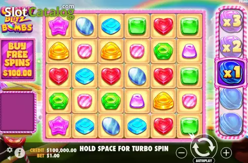 Скрин2. Candy Blitz Bombs слот