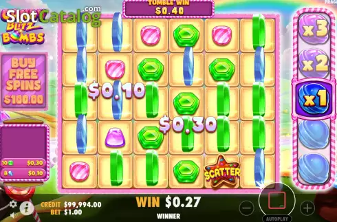 Скрин3. Candy Blitz Bombs слот