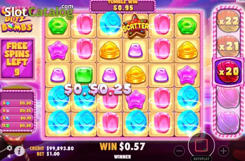 Скрин9. Candy Blitz Bombs слот