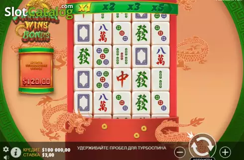 Скрин2. Mahjong Wins Bonus слот