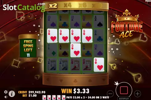 Скрин9. Fortune Ace слот