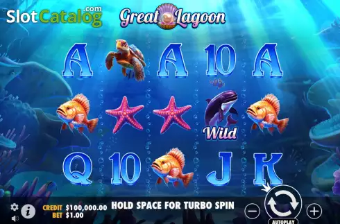 Скрин2. Great Lagoon слот