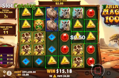 Скрин5. Animal Magic 1000 слот