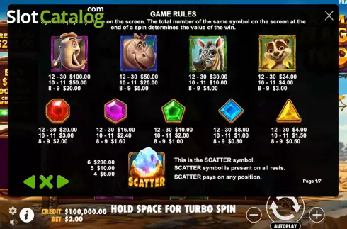 Скрин7. Animal Magic 1000 слот