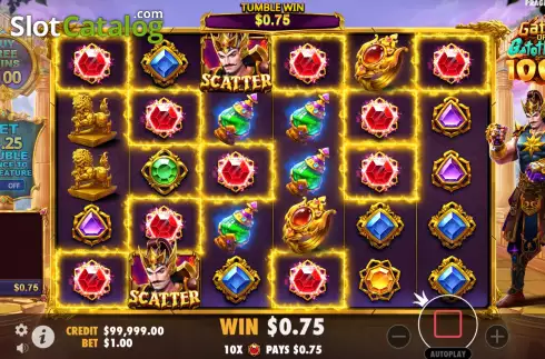 Скрин3. Gates of Gatot Kaca 1000 слот